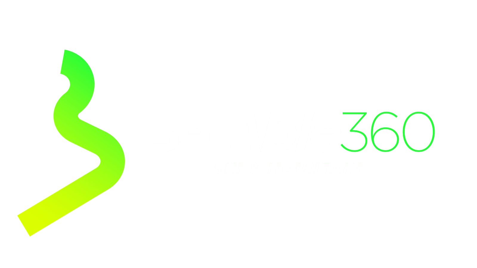 logo blanco de be able 360